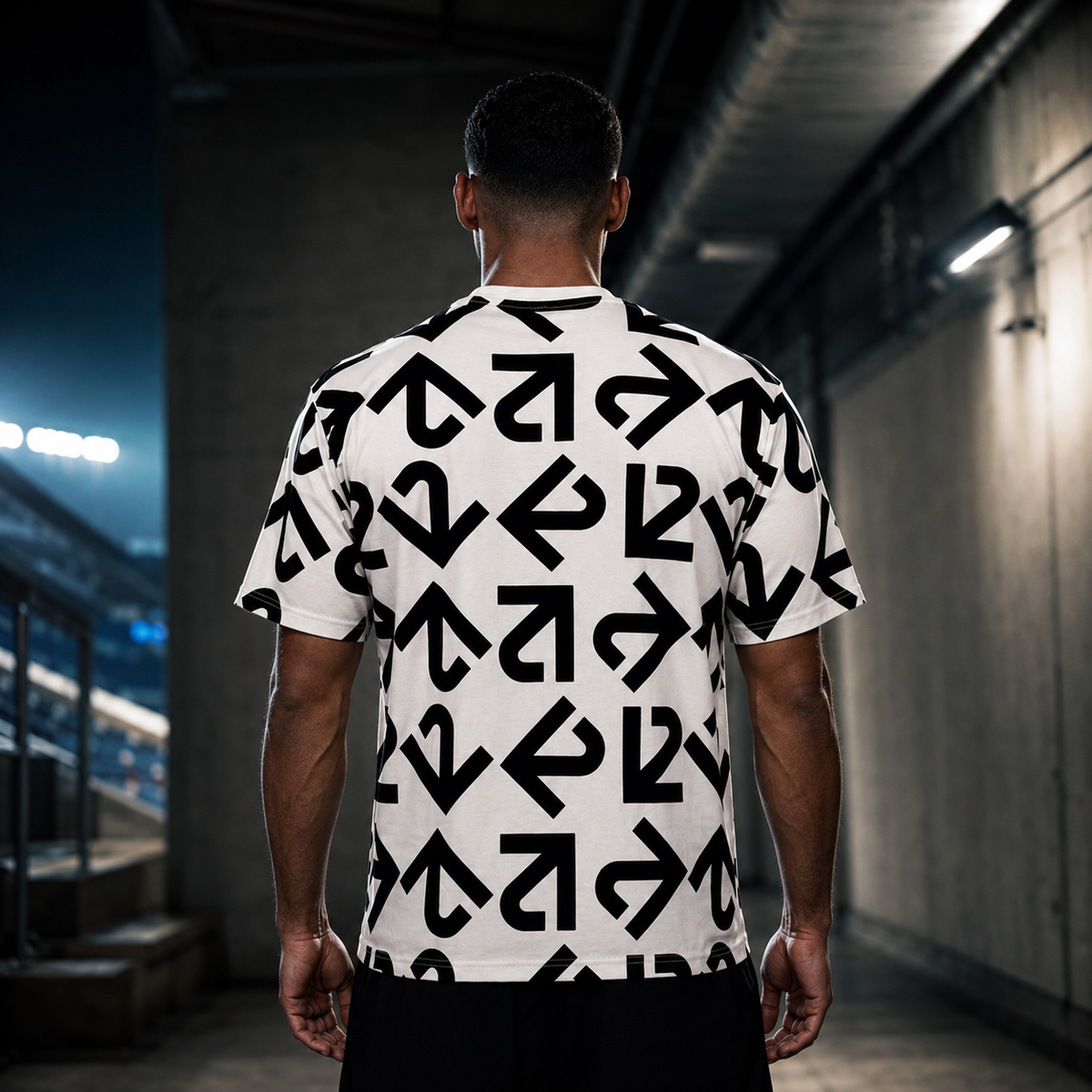 UrbanEase PIN Tee – White