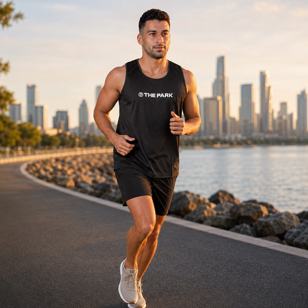 FlowFit Tank – Black (Men's)