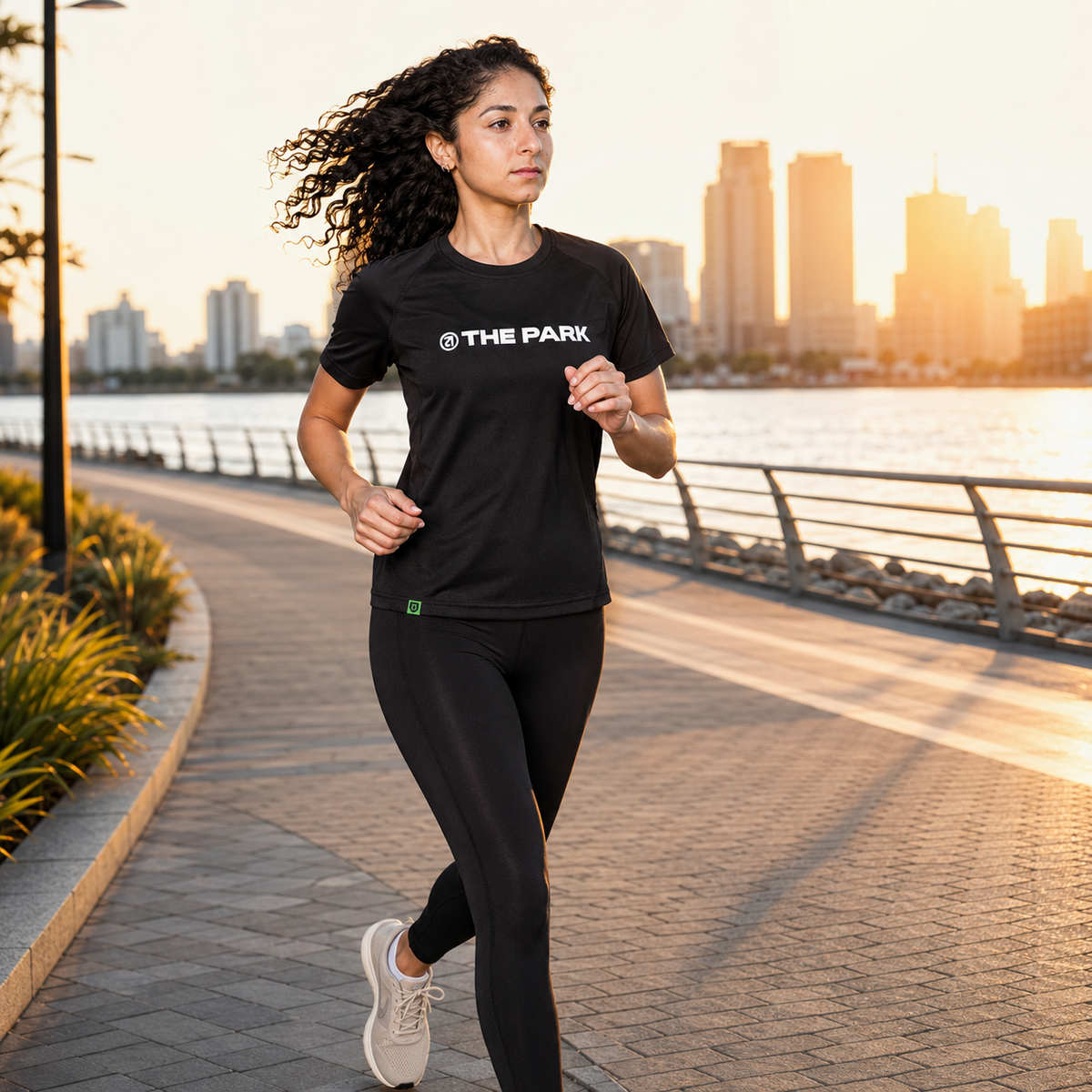 AdaptMotion Hybrid Tee – Black (Women's)