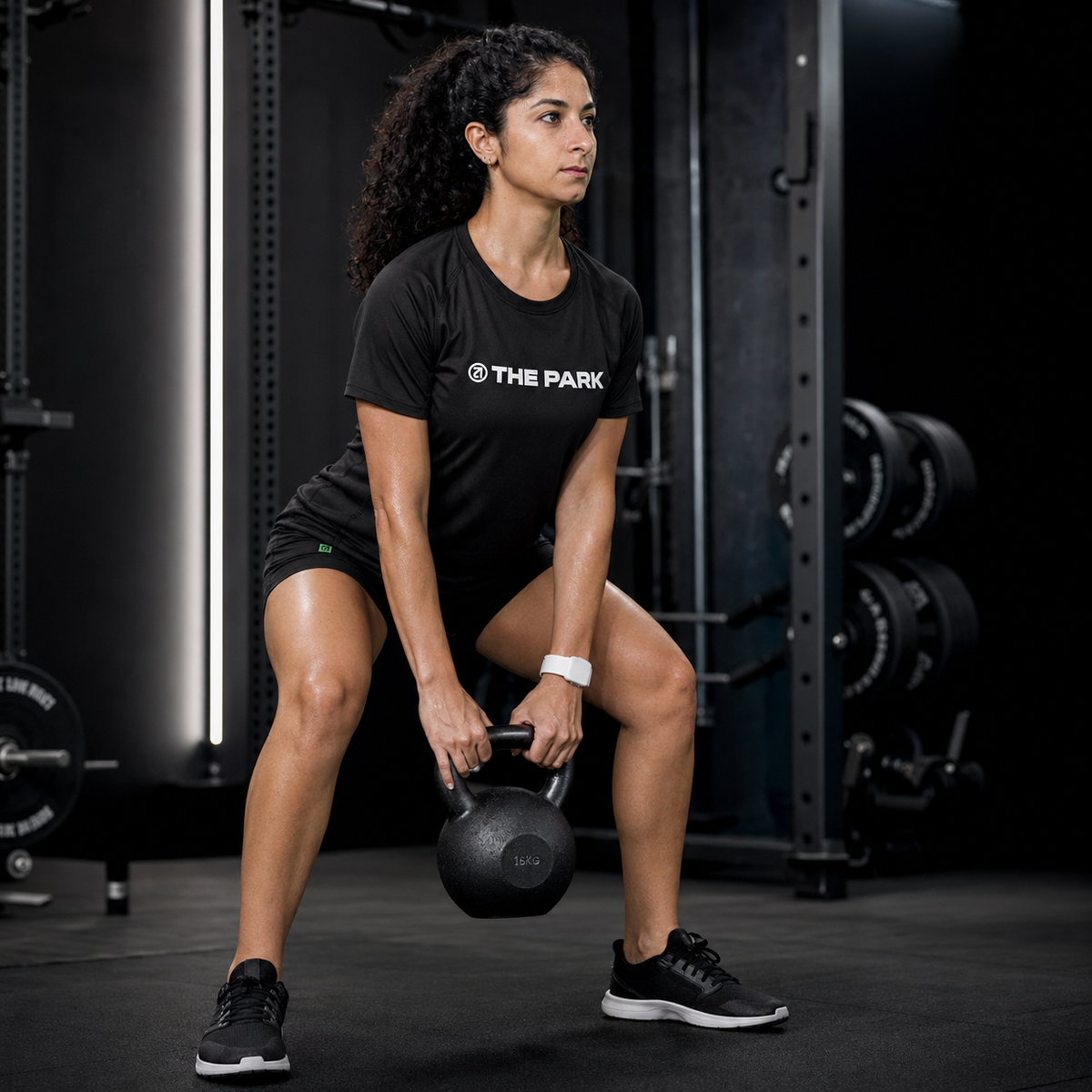 AdaptMotion Hybrid Tee – Black (Women's)